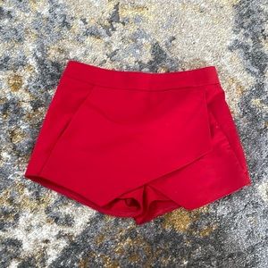 Express Red Shorts